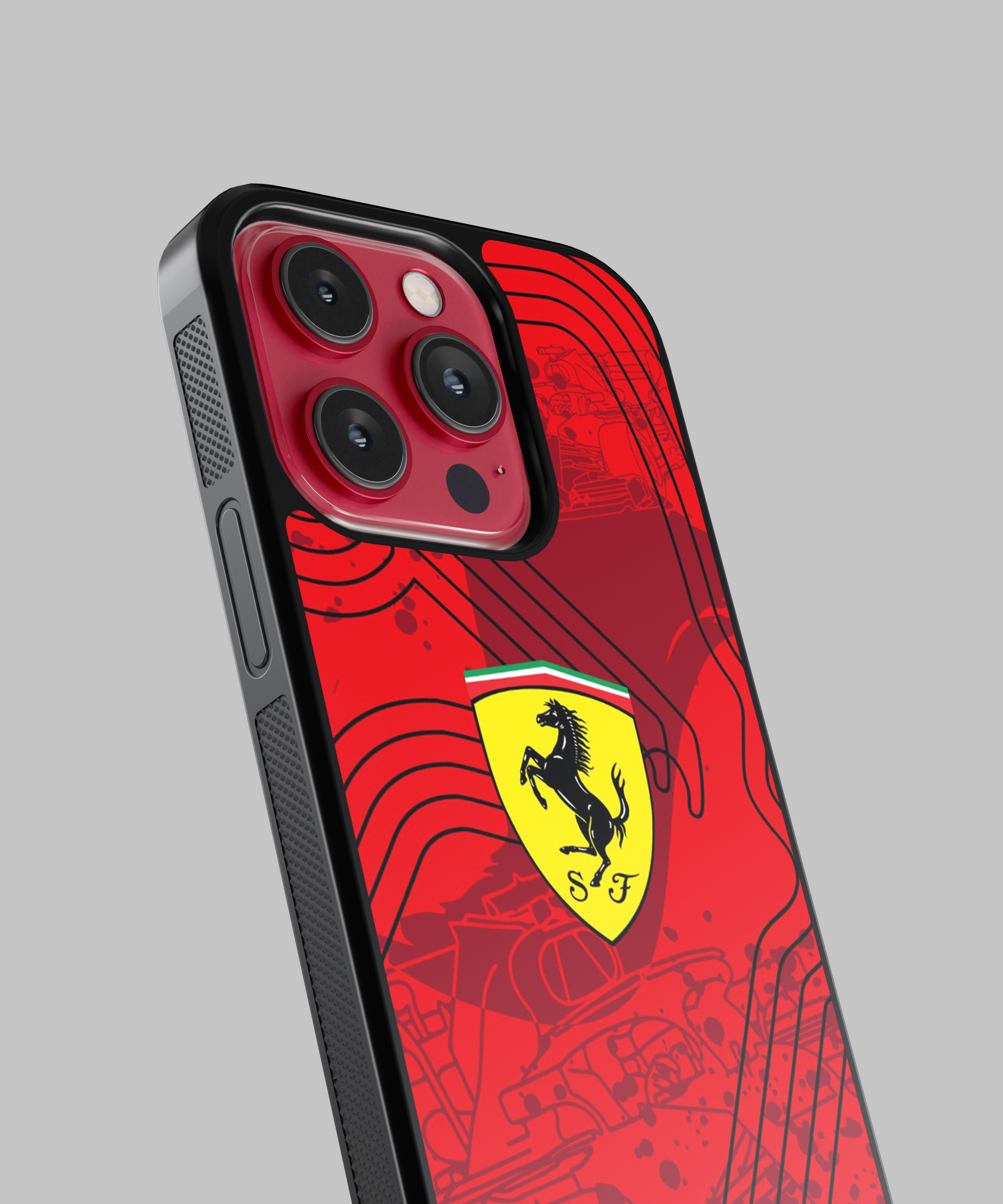 Scuderia Red – Ferrari Hybrid Case