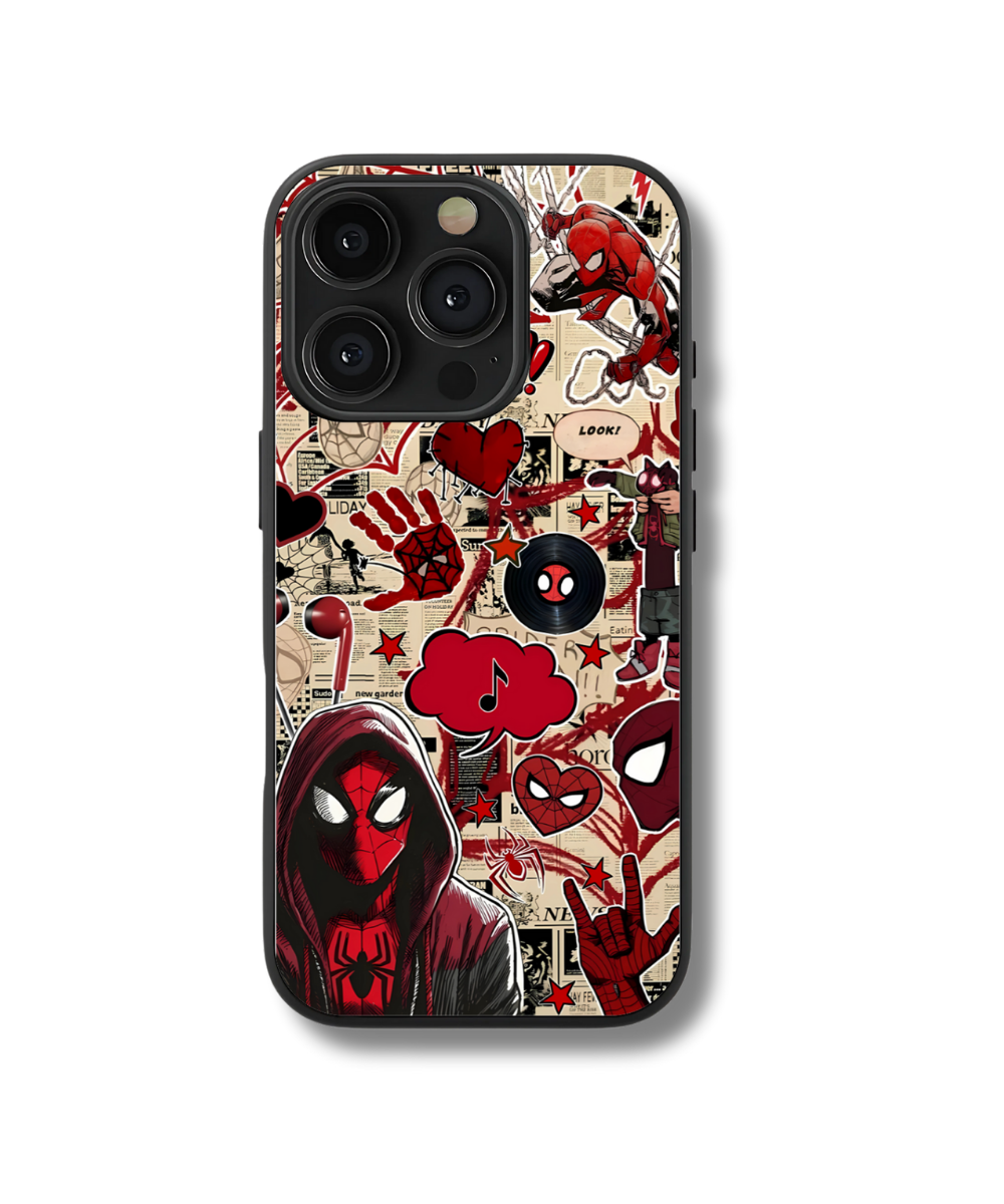 Amazing Spider Man Glass Case
